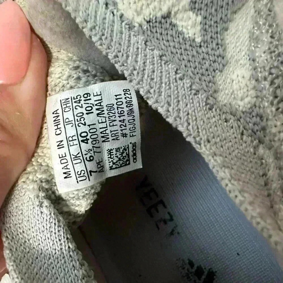 adidas YEEZY Boost 350 v3  Alien Size 7 - Picture 7 of 7